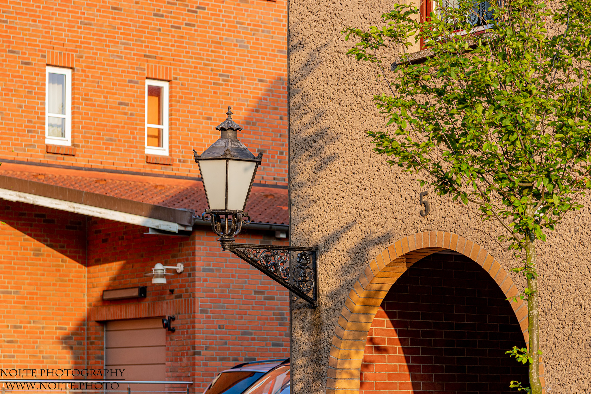 Alte Strassenlaterne in Barth